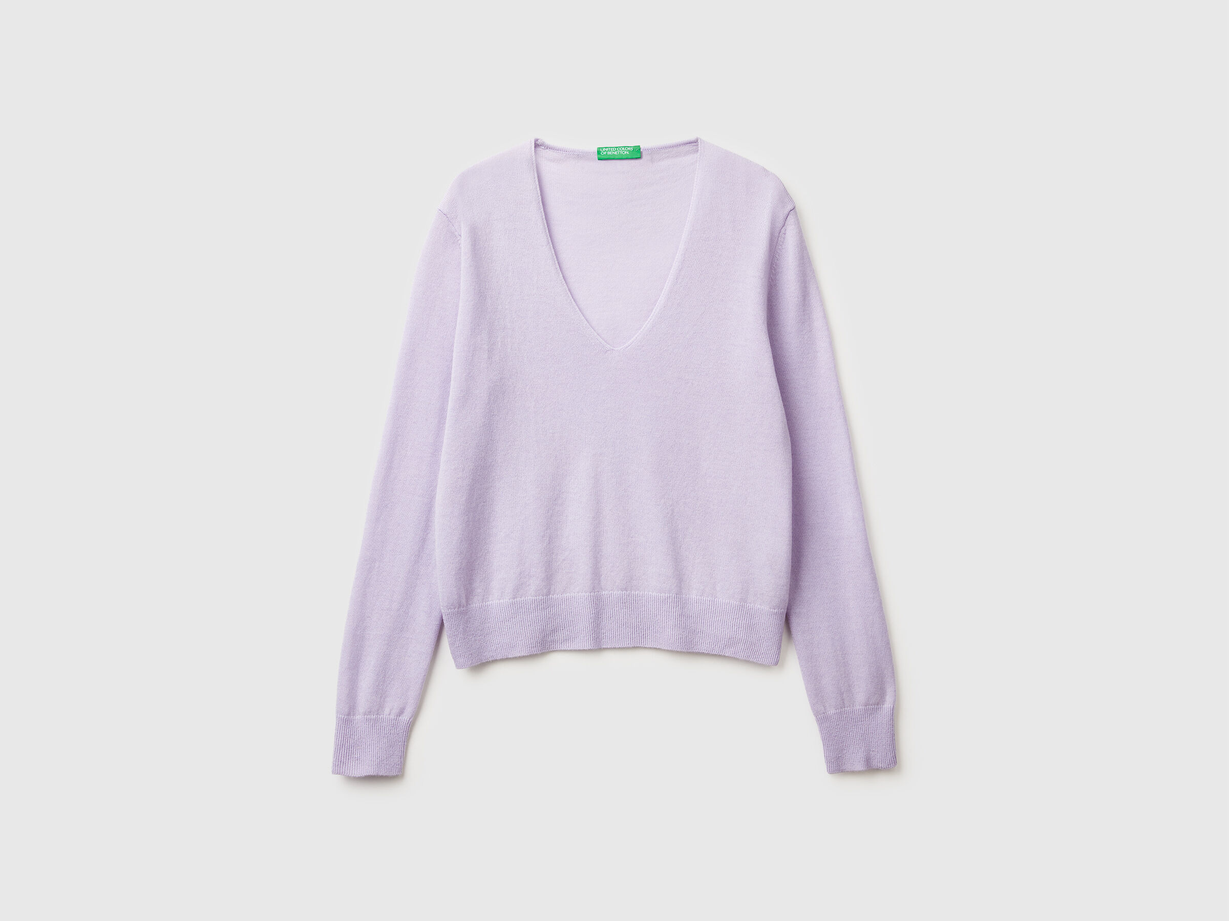 V NECK SWEATER L/S Women image number 5